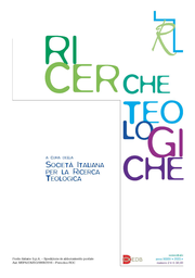Journal cover: Ricerche teologiche