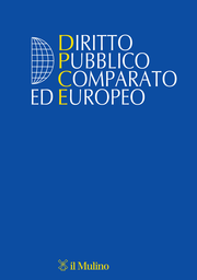 Cover of the journal Diritto pubblico comparato ed europeo - 1720-4313
