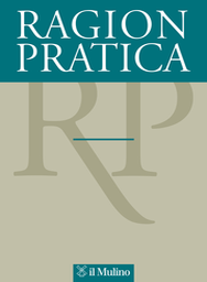 Cover of Ragion pratica - 1720-2396