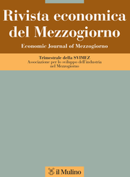 Cover of Rivista economica del Mezzogiorno - 1120-9534