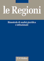 Cover of the issue number 2-3/2023 of the journal: Le Regioni