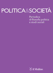 Cover of the issue number 2-3/2023 of the journal: Politica & Società