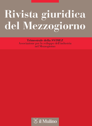 Copertina del fascicolo 2/2024 from journal Rivista giuridica del Mezzogiorno